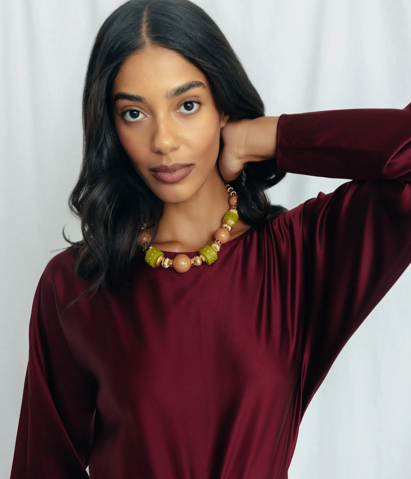 Dominique Beaded Necklace - Image 2