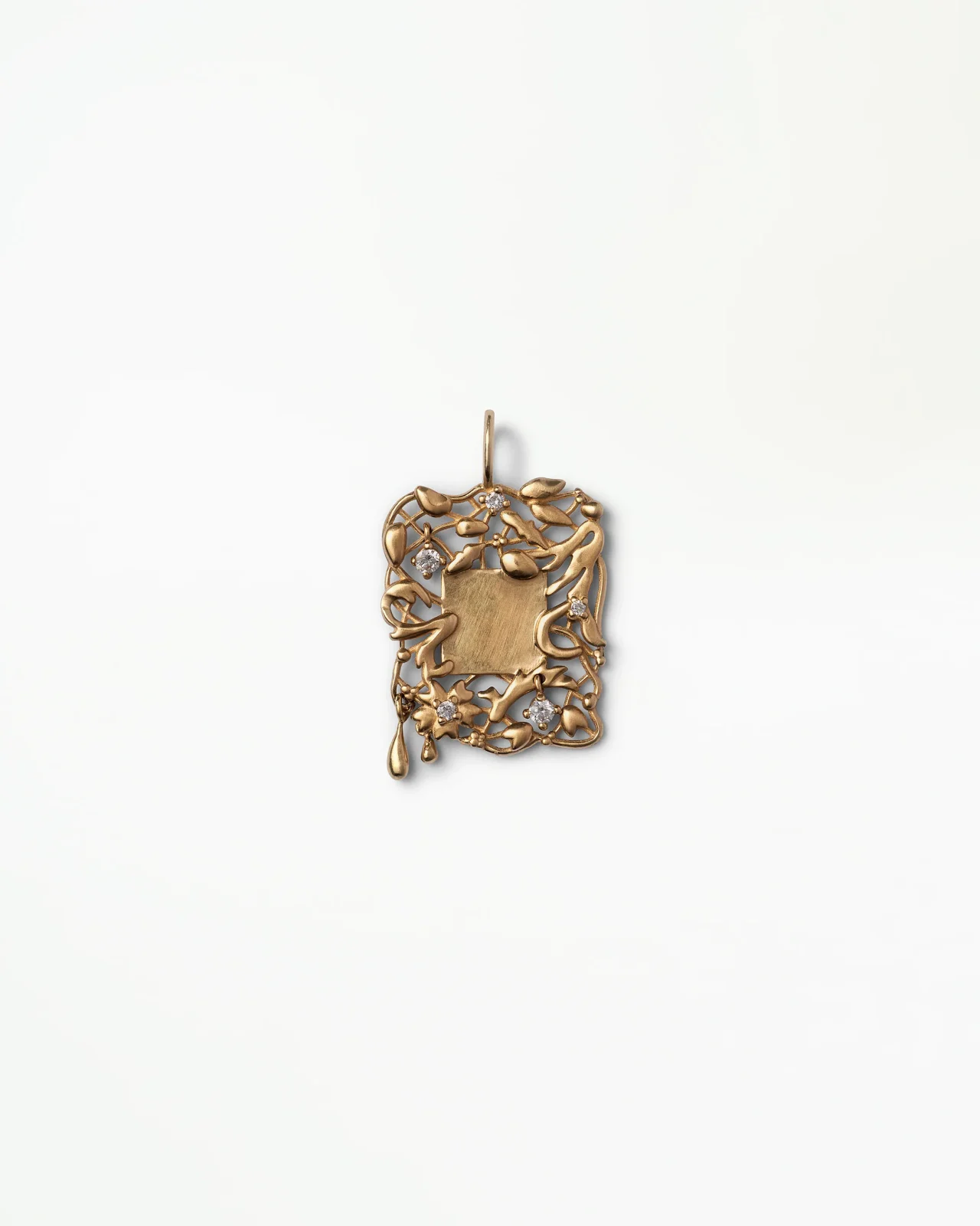 Large Diamond Lace Pendant