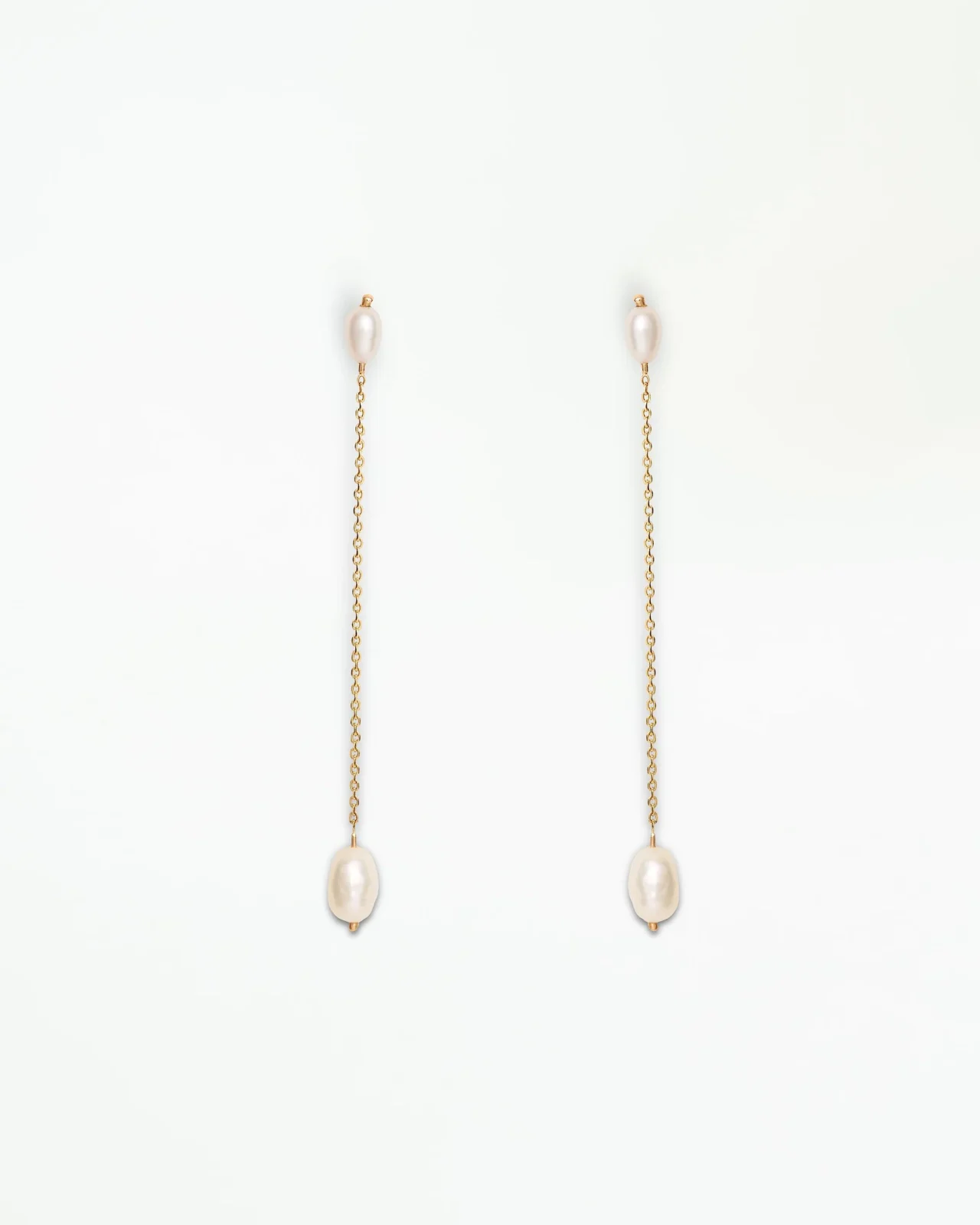 Long Pearl Shower Earring