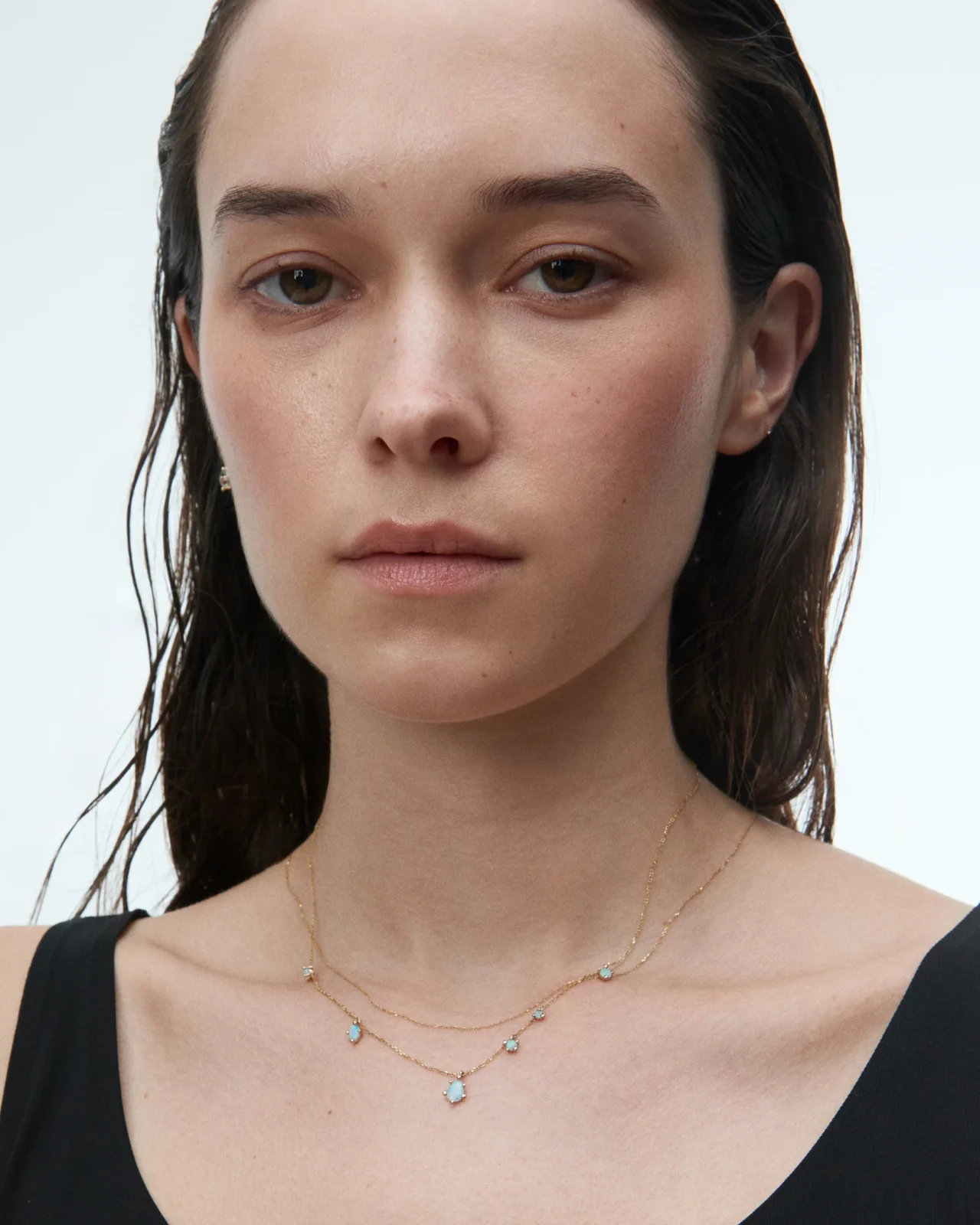 Opal Drop Necklace - Image 2