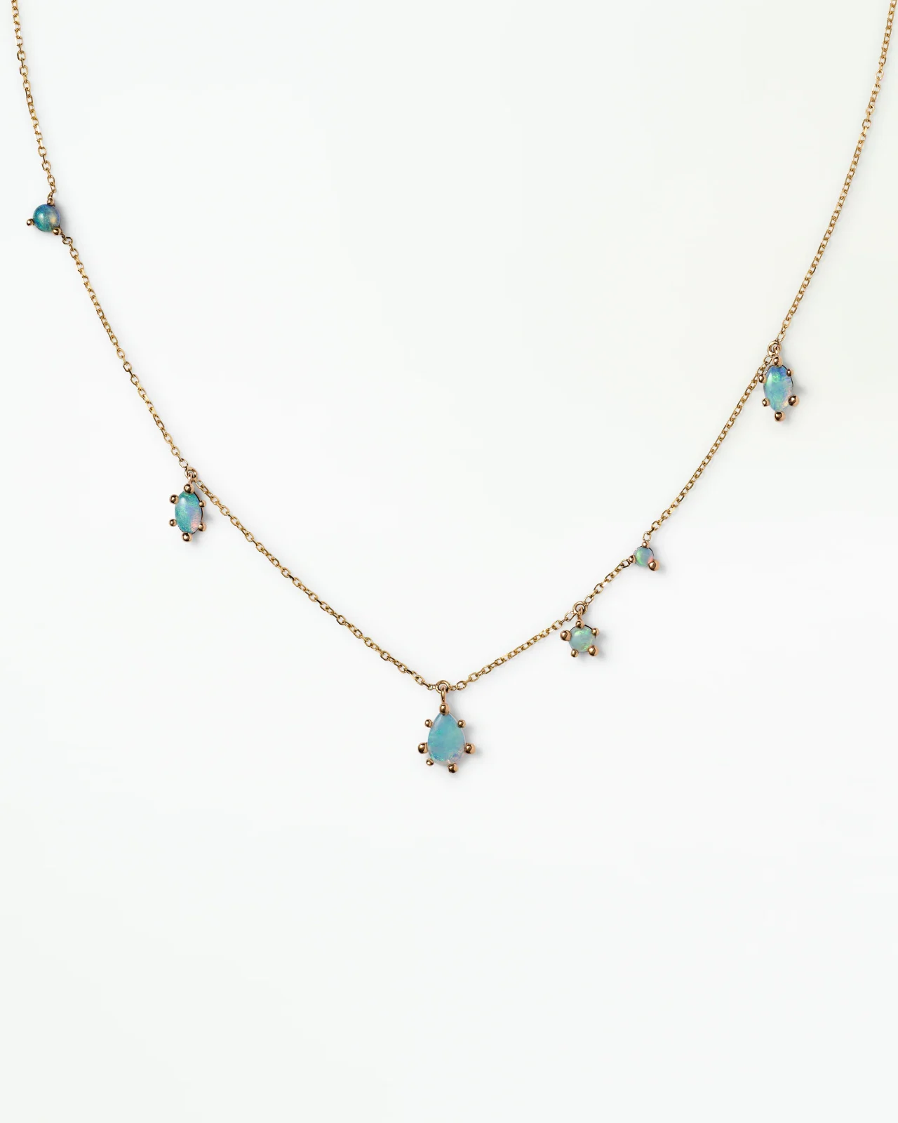 Opal Drop Necklace