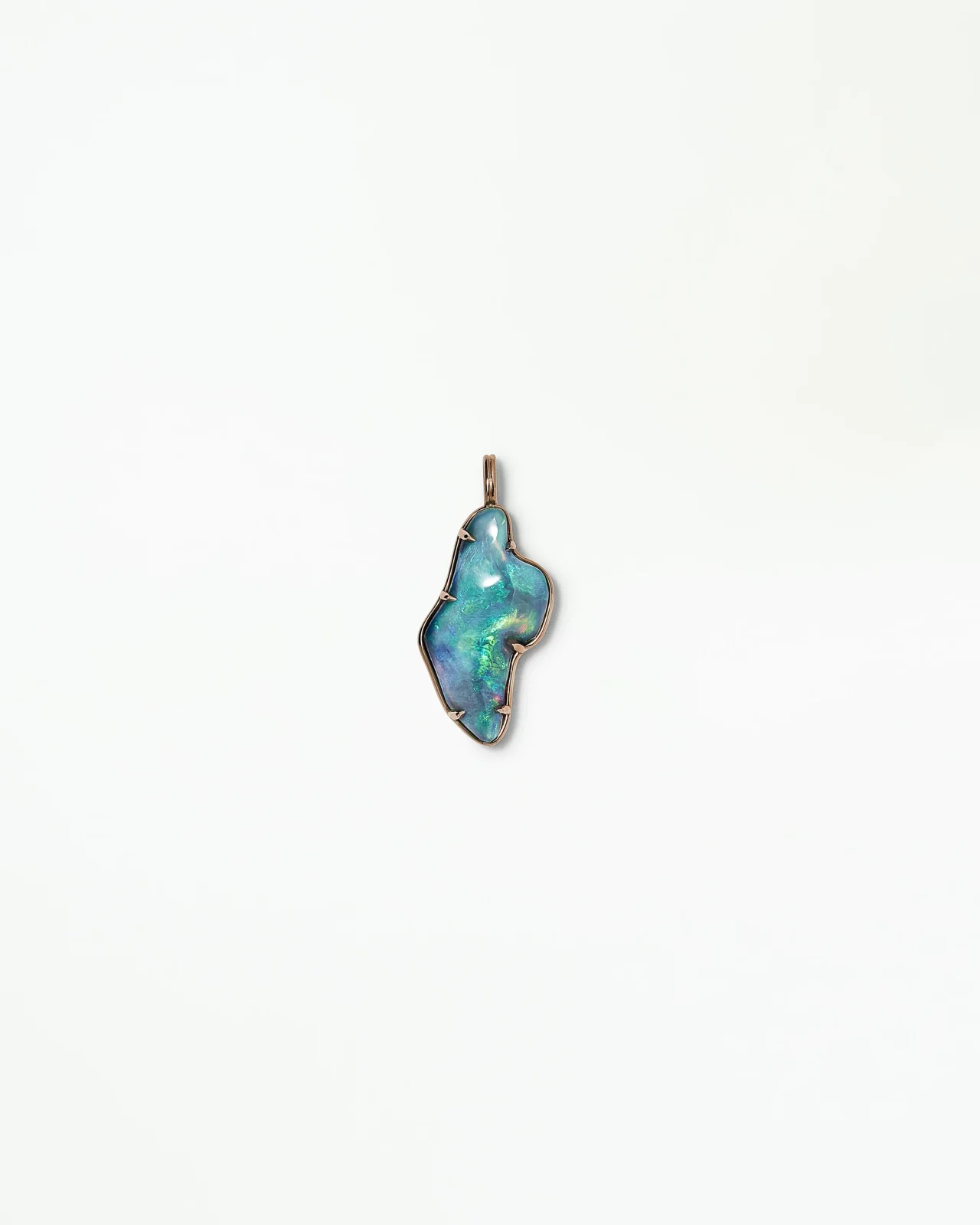 Opal Freeform Borealis Pendant No. 39