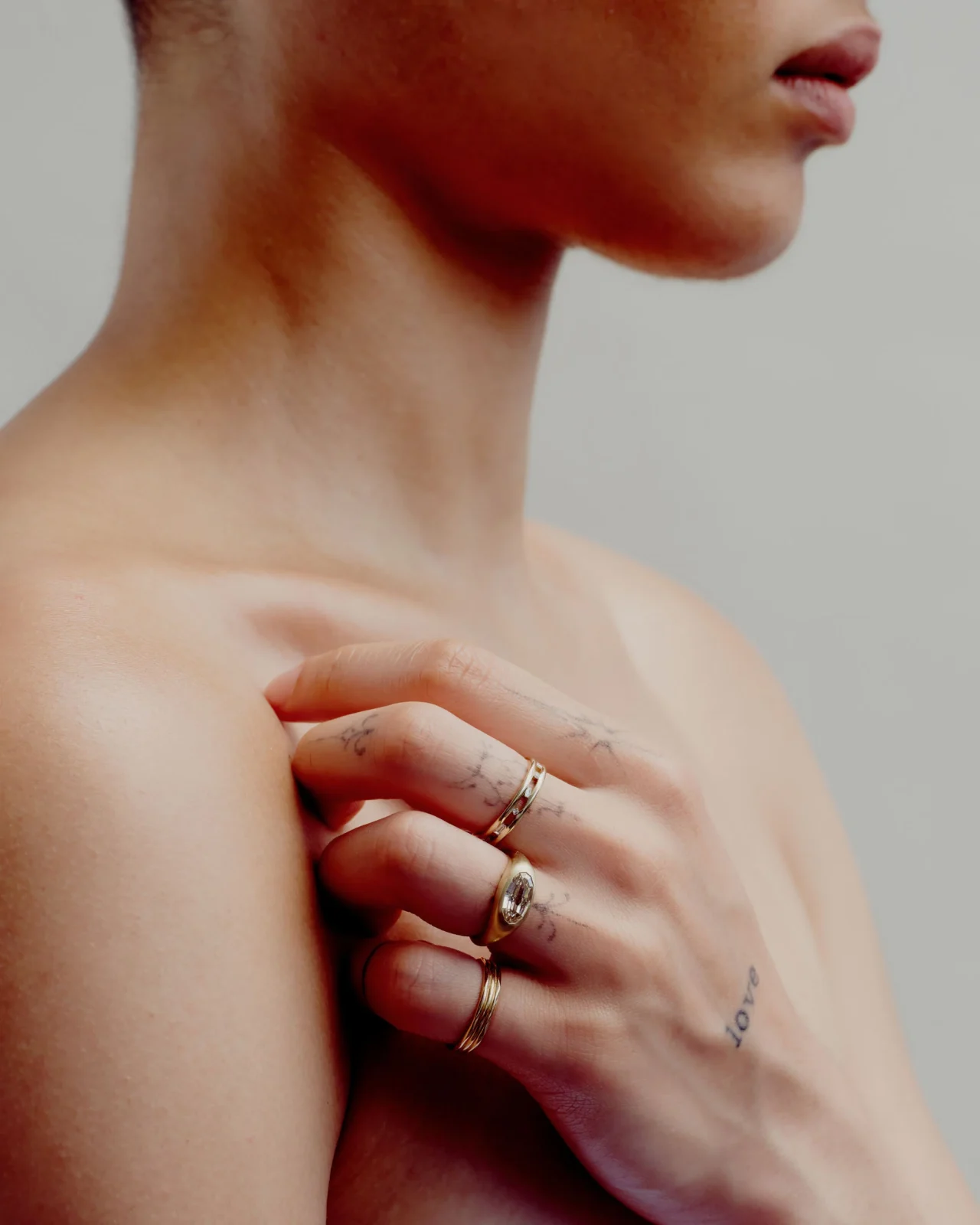 Oval Cut Diamond Signet Ring No. 7 - Image 2