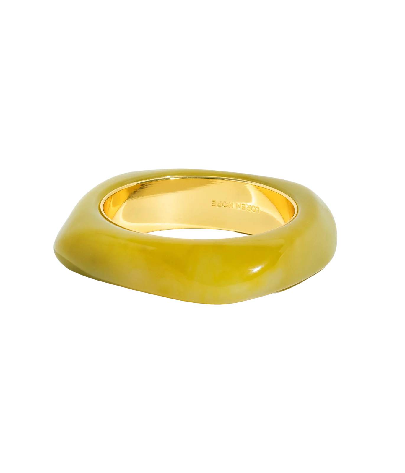 Paloma Bangle in Chartreuse