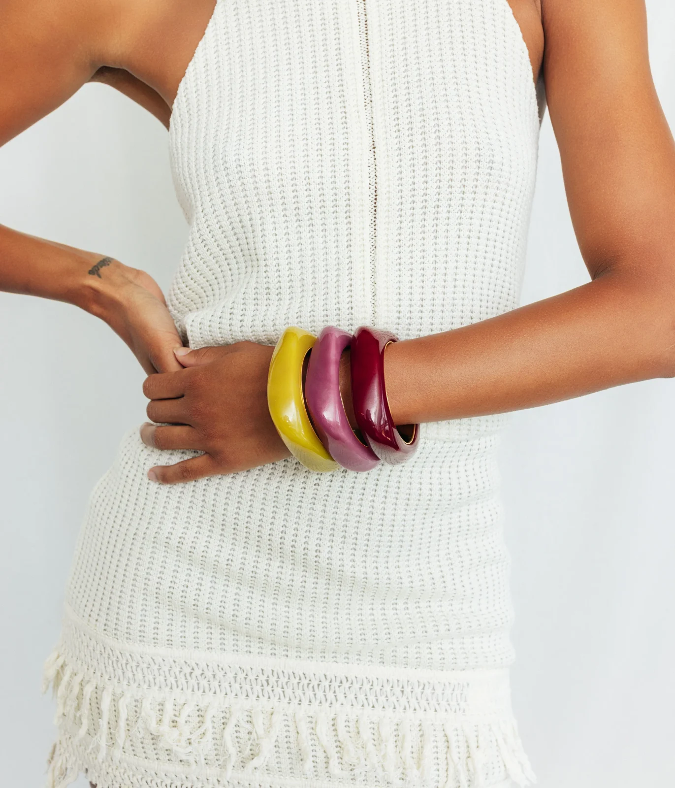 Paloma Bangle in Mauve - Image 2