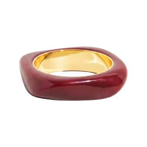 Paloma Bangle in Oxblood