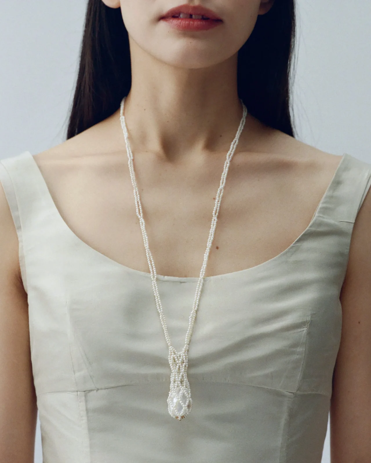 Pearl Howell Pouch Necklace - Image 2