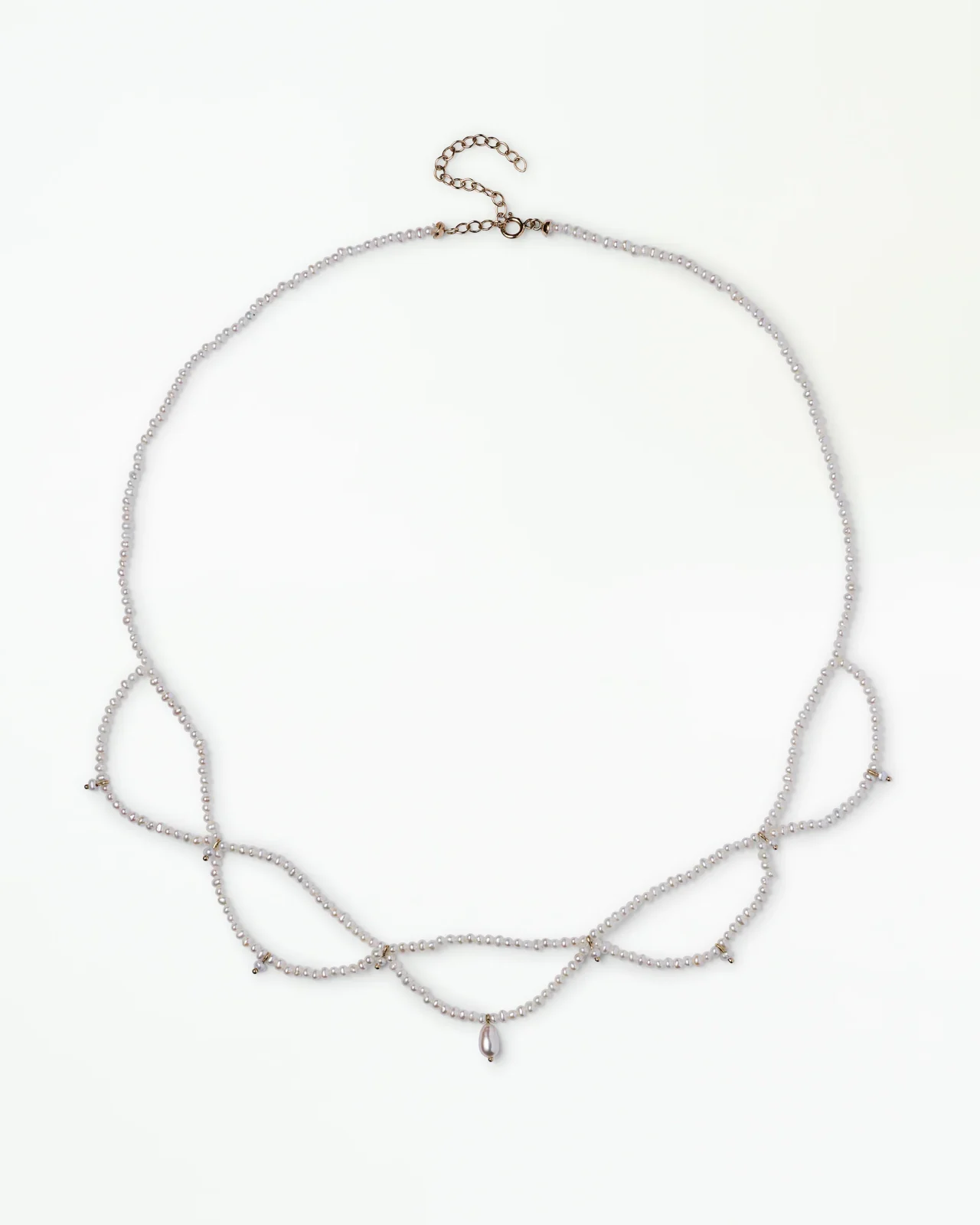 Pearl Scallop Necklace