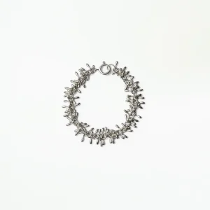 Silver Fringe Bracelet