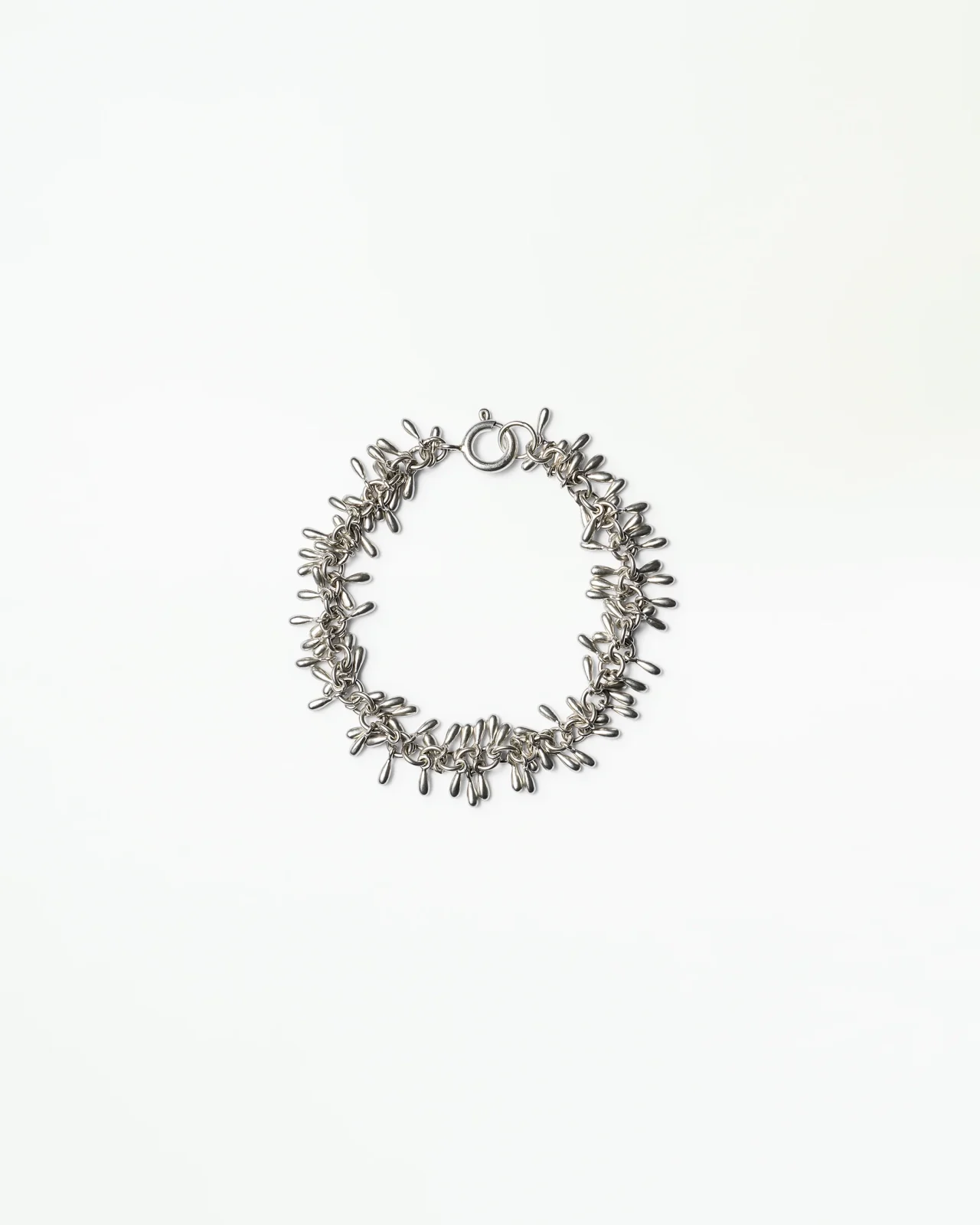 Silver Fringe Bracelet