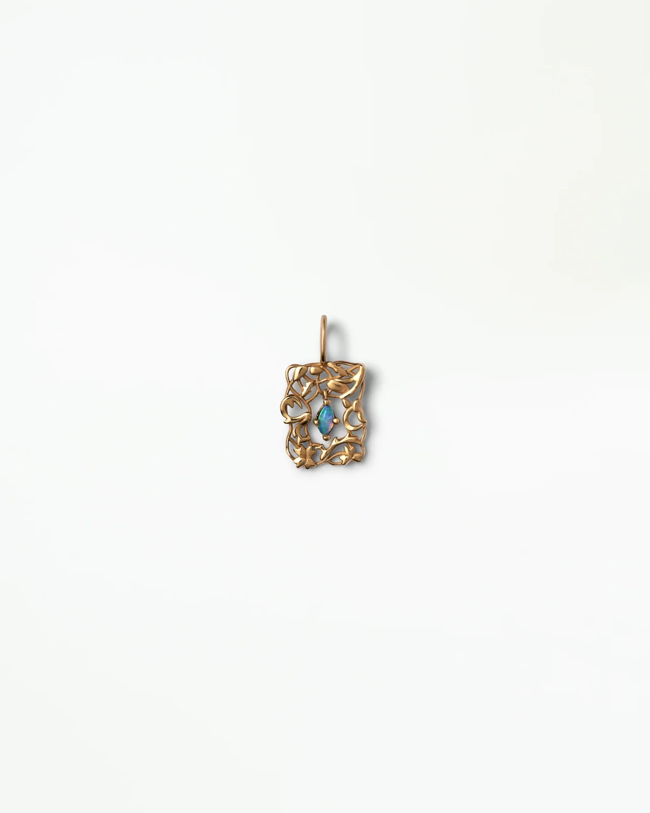 Small Opal Lace Pendant