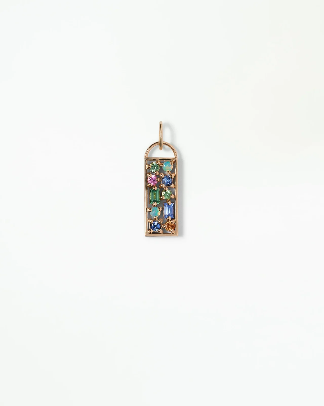 Ten Stone Numerology Pendant