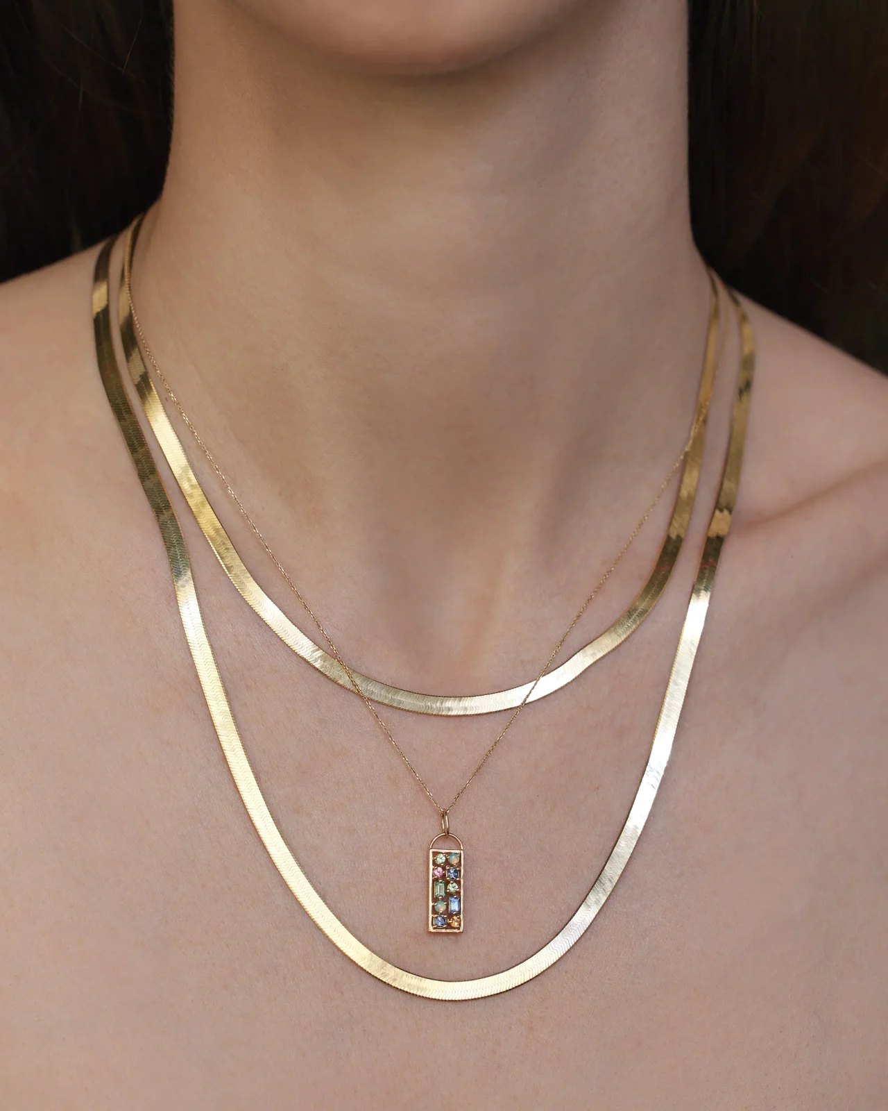Ten Stone Numerology Pendant - Image 2