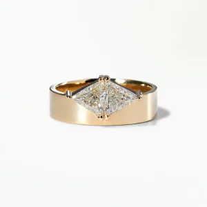 Trillion Cut Diamond Bricolage Ring No. 7